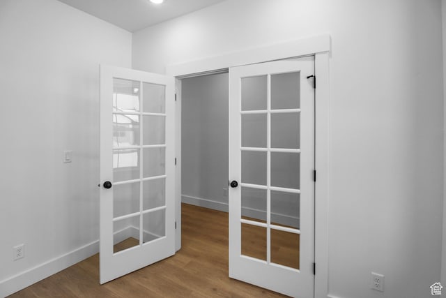 167 N 950 E Unit 33, Tremonton, UT 84337 - interior space featuring baseboards, french doors, and wood finished floors