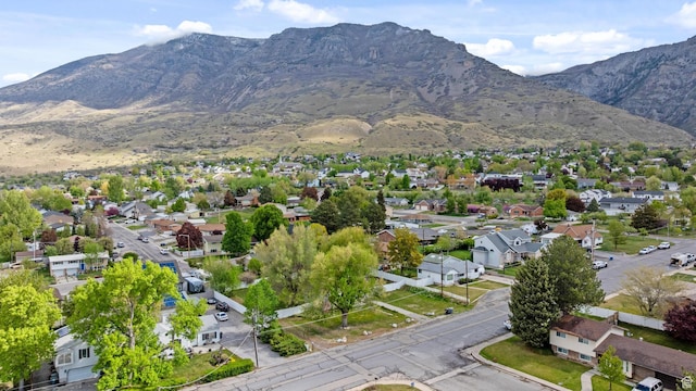 605 E 700 N, Pleasant Grove, UT 84062 - aerial view featuring a mountain view and a residential view