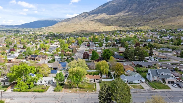 605 E 700 N, Pleasant Grove, UT 84062 - birds eye view of property featuring a residential view and a mountain view