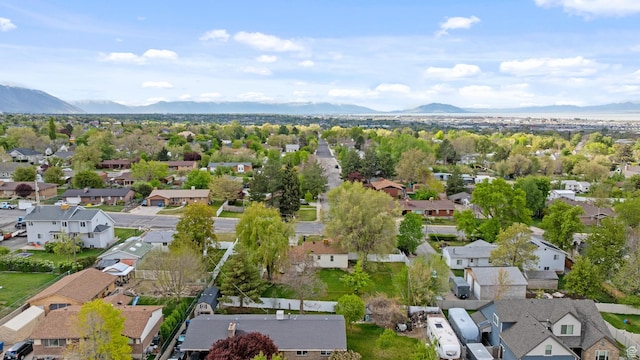 605 E 700 N, Pleasant Grove, UT 84062 - bird's eye view featuring a residential view and a mountain view