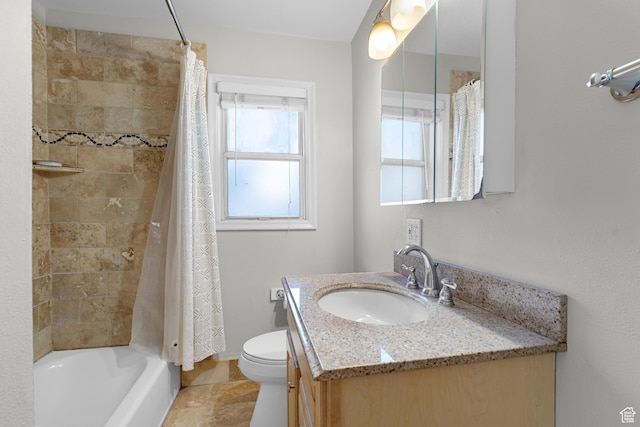 605 E 700 N, Pleasant Grove, UT 84062 - bathroom with vanity, shower / tub combo, and toilet