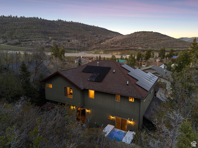 210 Parkview Dr, Summit Park, UT 84098 - birds eye view of property with a mountain view