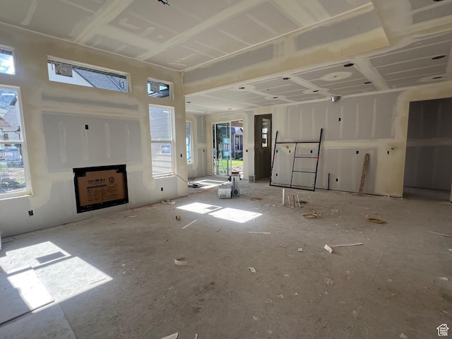 581 W Summerhill Ln N, Centerville, UT 84014 - unfurnished living room featuring plenty of natural light