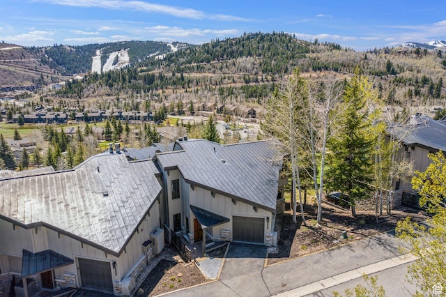 1386 Pinnacle Dr Unit 82, Park City, UT 84060 - view from above of property with mountains