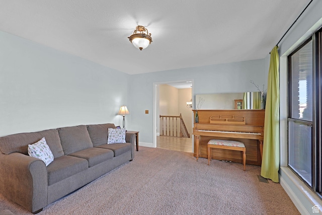 2137 W 550 N, West Point, UT 84015 - living room with baseboards and carpet flooring