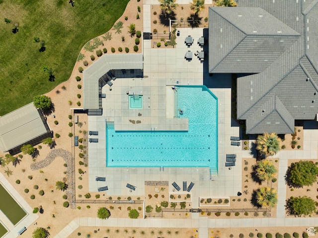 bird's eye view
