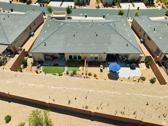 bird's eye view featuring a residential view