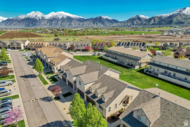 1155 S 2880 E, Spanish Fork, UT 84660 - aerial view with a residential view and a mountain view
