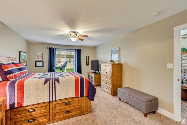 1155 S 2880 E, Spanish Fork, UT 84660 - bedroom featuring light colored carpet and a ceiling fan