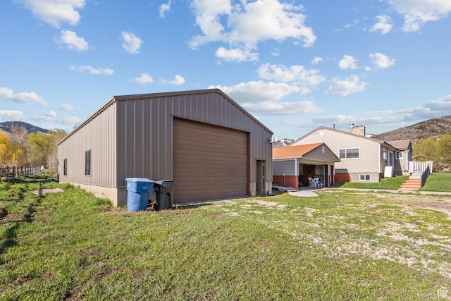 1745 Old Ranch Rd, Park City, UT 84098 - view of outbuilding featuring an outdoor structure and a mountain view