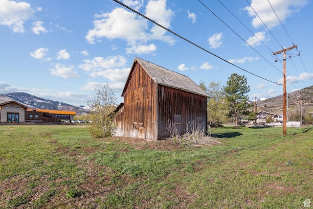 1745 Old Ranch Rd, Park City, UT 84098 - view of outdoor structure featuring an outdoor structure and a mountain view