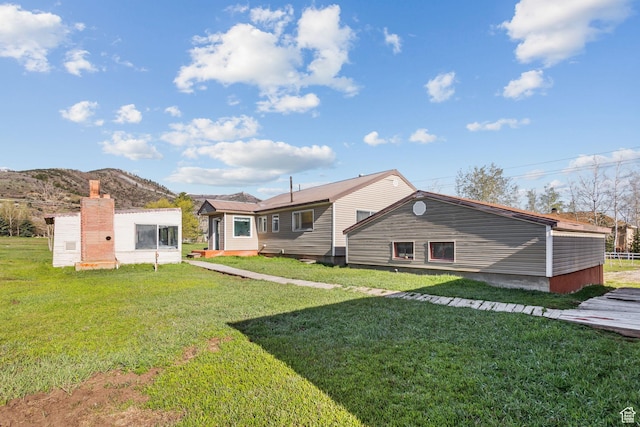1745 Old Ranch Rd, Park City, UT 84098 - back of house featuring a yard