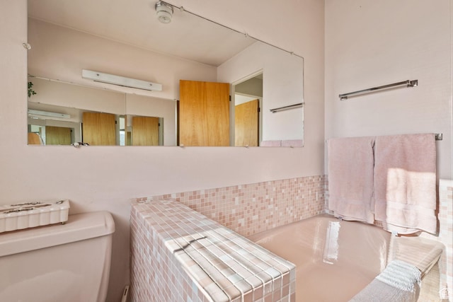 1745 Old Ranch Rd, Park City, UT 84098 - bathroom featuring toilet and a wall mounted air conditioner