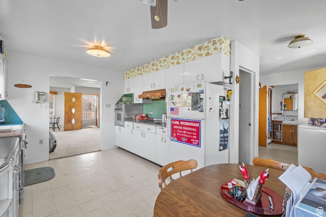 1745 Old Ranch Rd, Park City, UT 84098 - dining space with light floors