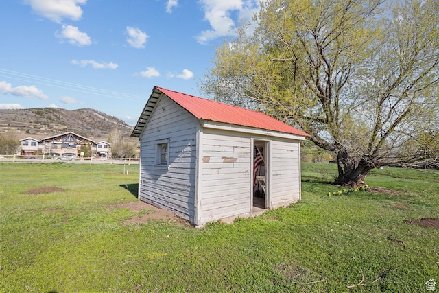 1745 Old Ranch Rd, Park City, UT 84098 - view of shed featuring a mountain view
