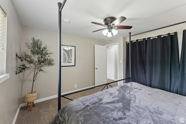 222 N 600th St E, Orem, UT 84097 - carpeted bedroom with baseboards and ceiling fan
