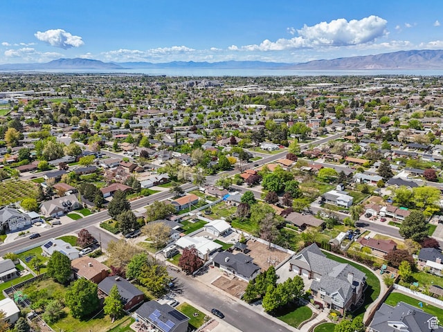 222 N 600th St E, Orem, UT 84097 - aerial view with a mountain view and a residential view