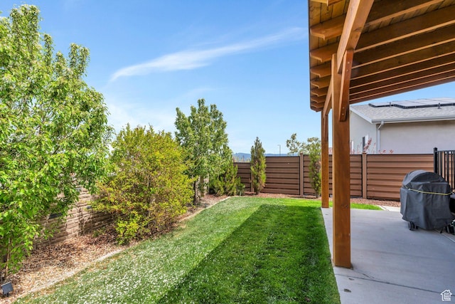 6294 W 7830 S, West Jordan, UT 84081 - view of yard with a fenced backyard and a patio area