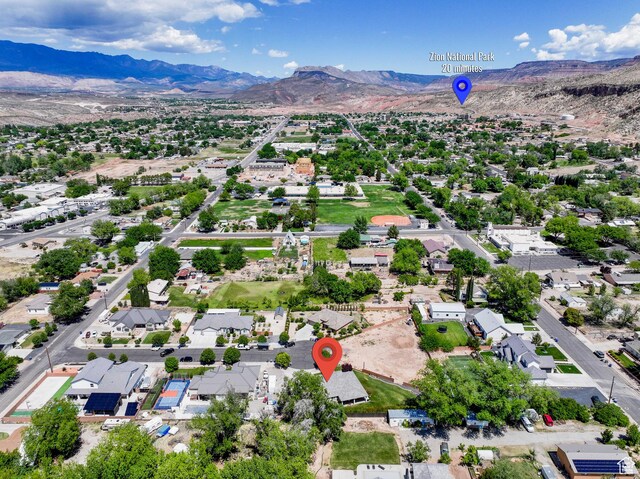 57 W 180 S, La Verkin, UT 84745 - drone / aerial view featuring a residential view and a mountain view