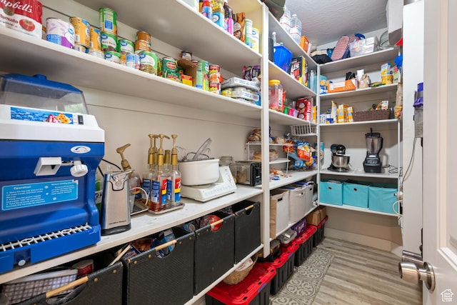 view of pantry