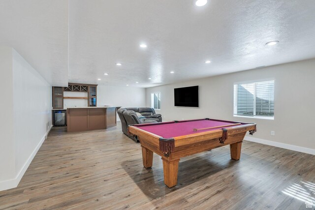 289 W Lauren N, Tooele, UT 84074 - recreation room featuring a bar, recessed lighting, pool table, and baseboards