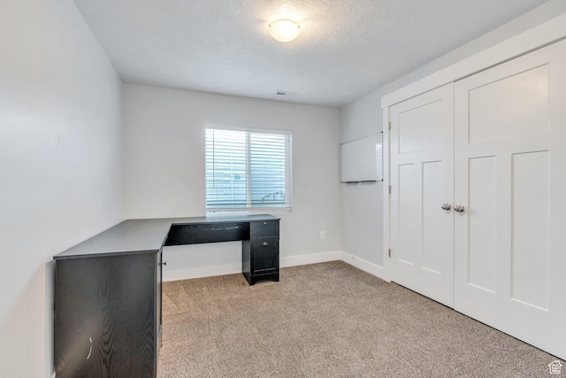 289 W Lauren N, Tooele, UT 84074 - unfurnished office with baseboards, carpet flooring, and visible vents