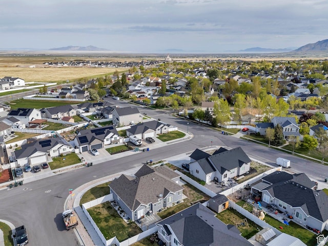 289 W Lauren N, Tooele, UT 84074 - bird's eye view with a residential view and a mountain view