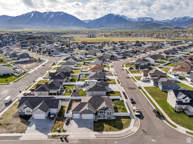 289 W Lauren N, Tooele, UT 84074 - bird's eye view featuring a residential view and a mountain view