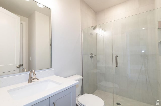 5337 S Beachcomber Ln Unit 141, St George, UT 84790 - full bath featuring a stall shower, toilet, and vanity