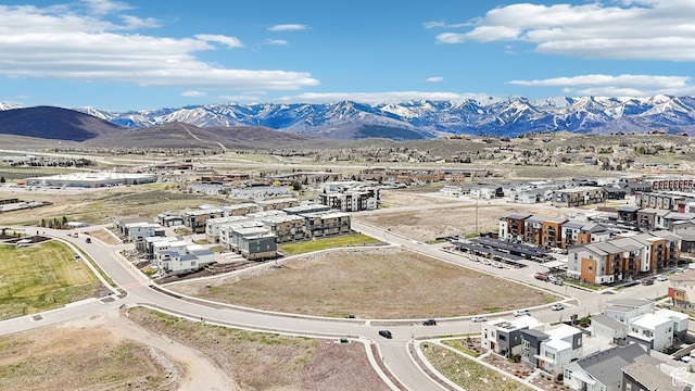 6523 Serviceberry Dr Unit A205, Park City, UT 84098 - drone / aerial view featuring a mountain view
