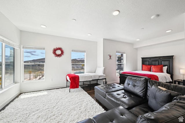 6523 Serviceberry Dr Unit A205, Park City, UT 84098 - bedroom with baseboards, recessed lighting, and multiple windows