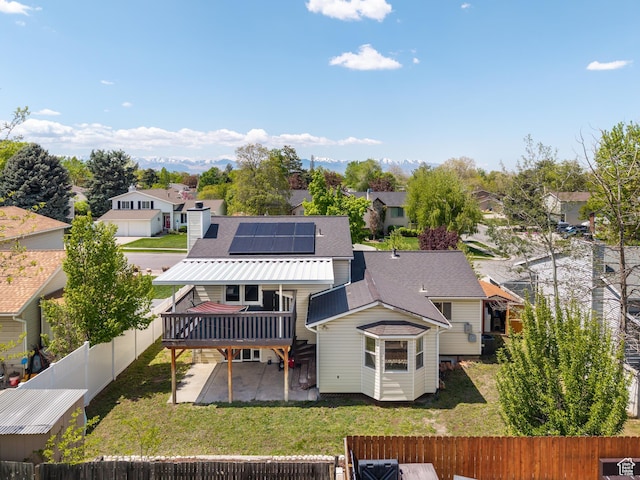 7123 S Watermill Way, Cottonwood Heights, UT 84121 - birds eye view of property featuring a residential view
