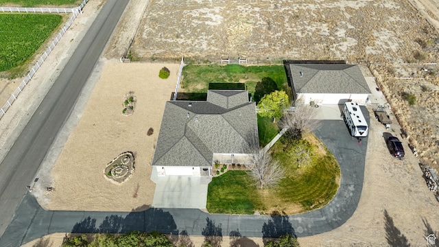 drone / aerial view