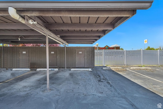 290 N 500 W Unit 108, Bountiful, UT 84010 - covered parking lot featuring fence