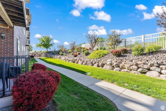 165 W Albion Village Way Unit 103, Sandy, UT 84070 - view of property's community featuring fence and a yard