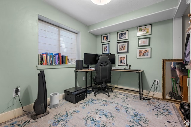 5472 W Aristada Ave S, West Jordan, UT 84081 - office area with baseboards