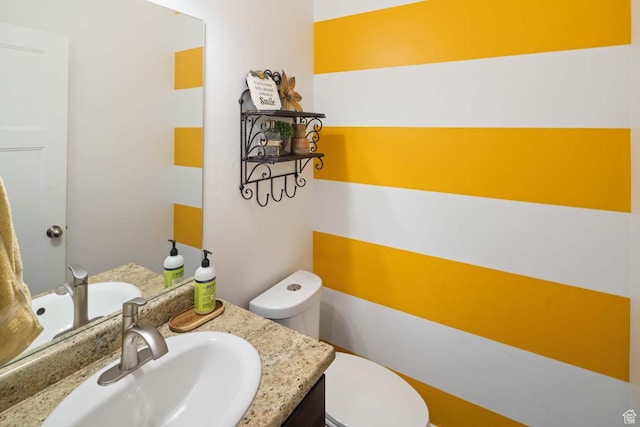 4126 E Cherokee, Eagle Mountain, UT 84005 - bathroom with vanity and toilet