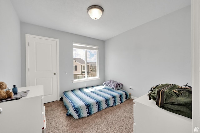 bedroom with carpet flooring