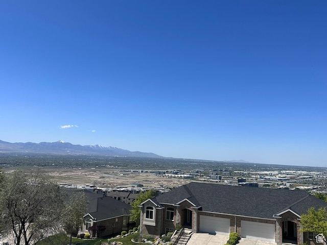 view of mountain feature