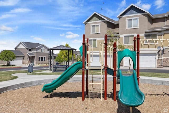 view of communal playground