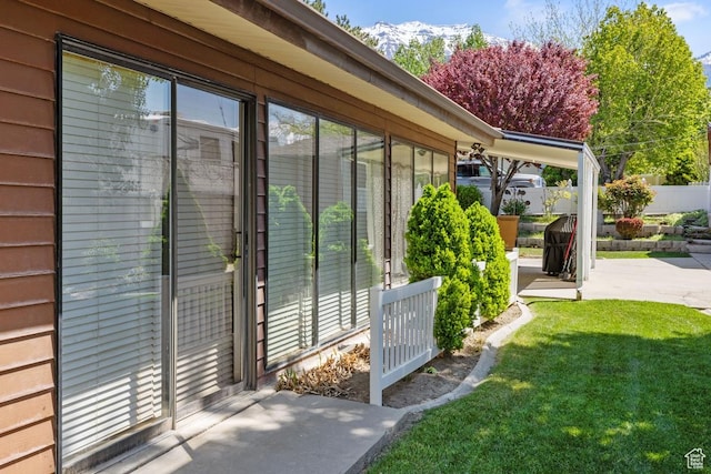 344 E 900 N, Pleasant Grove, UT 84062 - exterior space with a patio area, fence, and a yard
