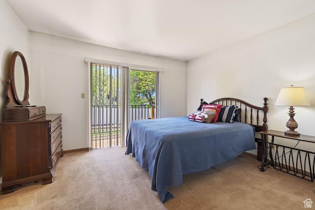344 E 900 N, Pleasant Grove, UT 84062 - bedroom featuring carpet flooring, access to outside, and baseboards