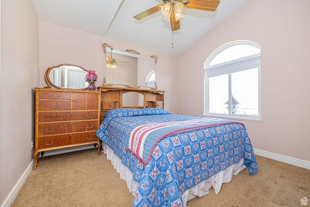 2983 W 2600 N, Plain City, UT 84404 - bedroom featuring carpet floors, a ceiling fan, and baseboards