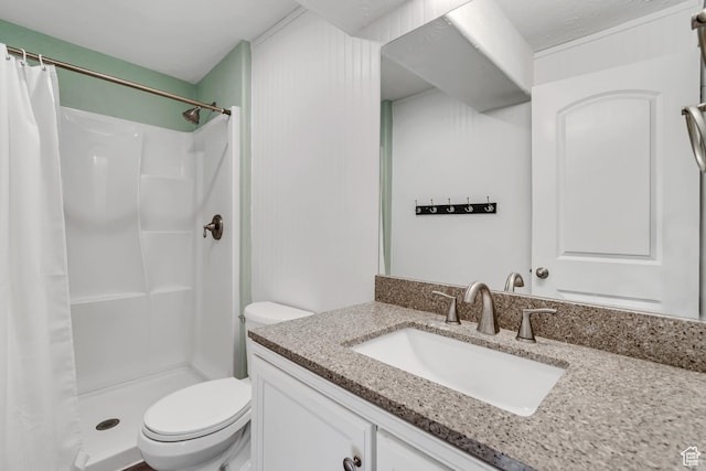 8983 N Barton Creek Dr, Eagle Mountain, UT 84005 - full bath with vanity, toilet, and a shower stall