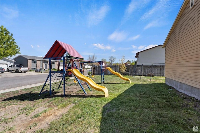 320 E Clark St, Grantsville, UT 84029 - community playground featuring fence and a lawn