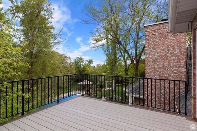 view of deck