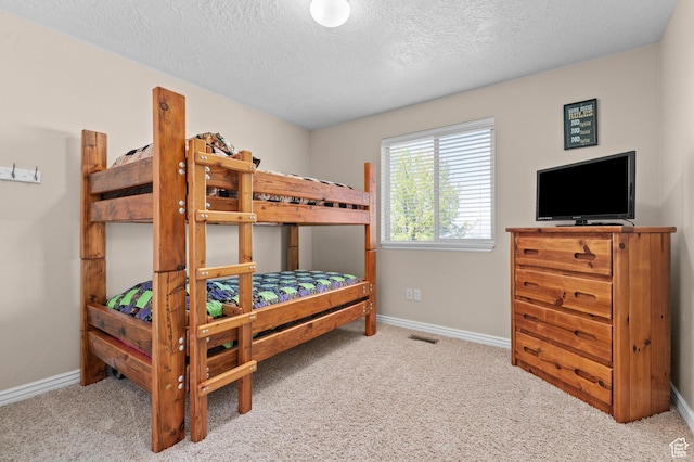 294 W Farmside Dr S, Saratoga Springs, UT 84045 - carpeted bedroom featuring baseboards and a textured ceiling