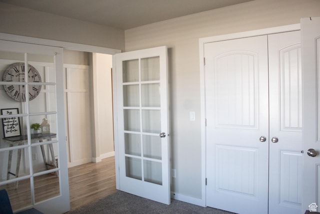 2447 N 2950 W, Plain City, UT 84404 - unfurnished bedroom with a closet, french doors, and baseboards