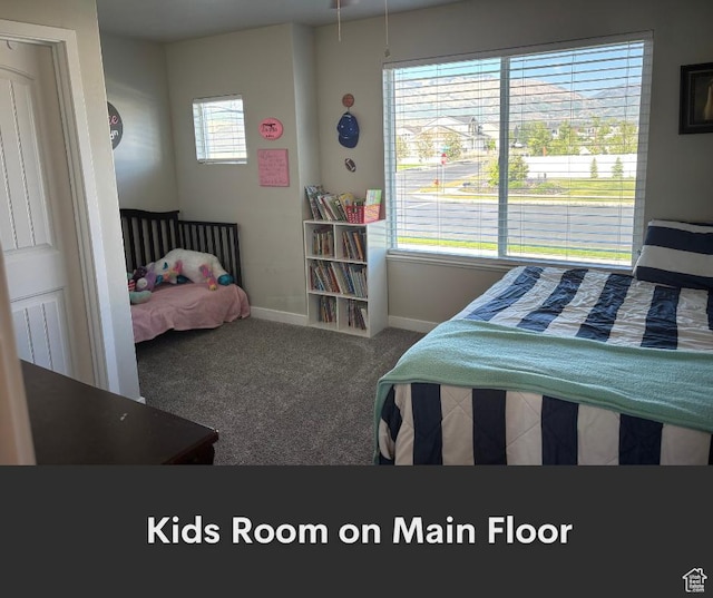 2447 N 2950 W, Plain City, UT 84404 - bedroom with baseboards and carpet flooring