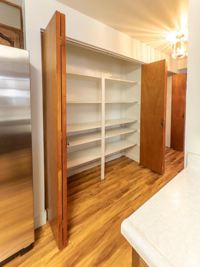 view of pantry